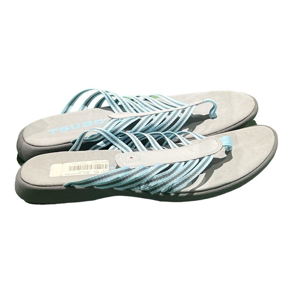 Tsubo Women’s Blue Tow Thing Sandals Size 11.